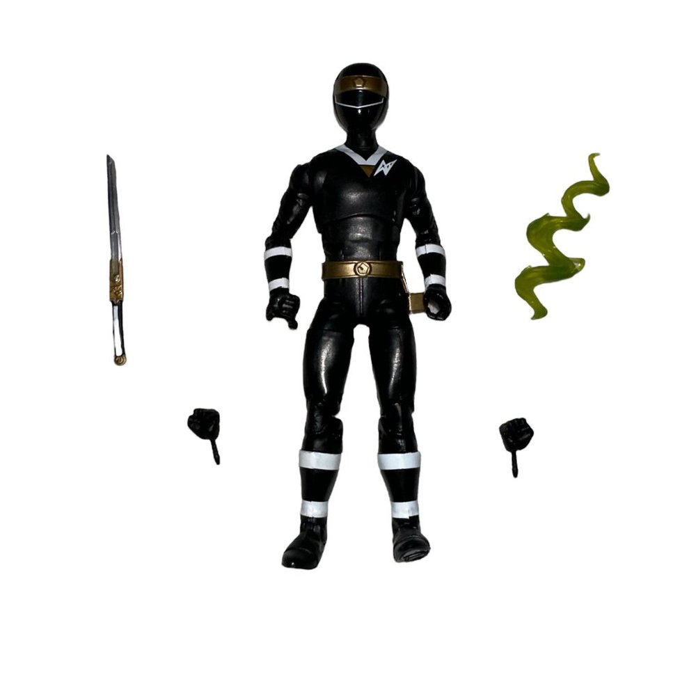 Power Rangers Corcus Black Lightning Collection Alien Rangers Aquitar Figure